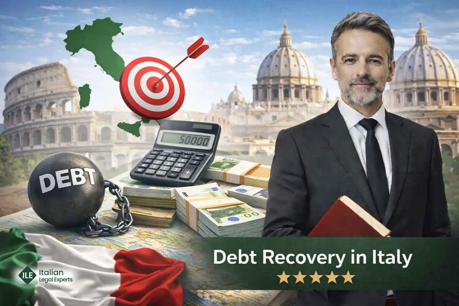 Debt recovery in Italy with legal support for businesses and international clients
